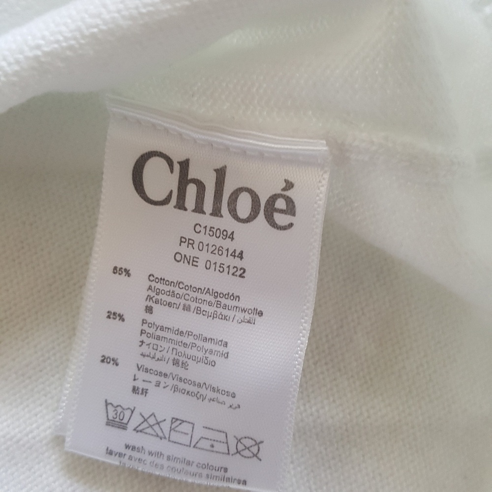 Chloe Mini Me Sweater Rainbow Stripes Size 12 - Picture 8 of 8